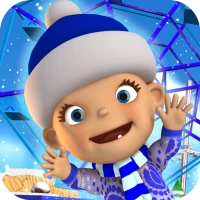 Baby Snow Park Winter Fun