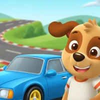 Car game for toddlers and kids