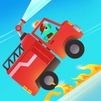 Dinosaur Fire Truck: for kids