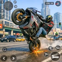 GT Moto Bike Wheelie Race Game