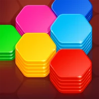Hexa Stack: Color Sort Puzzle