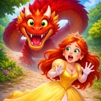 Girl Breakout: Dragon Puzzle