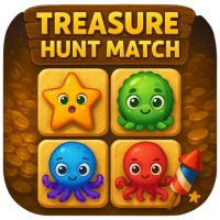 Treasure Hunt Match Puzzle Fun